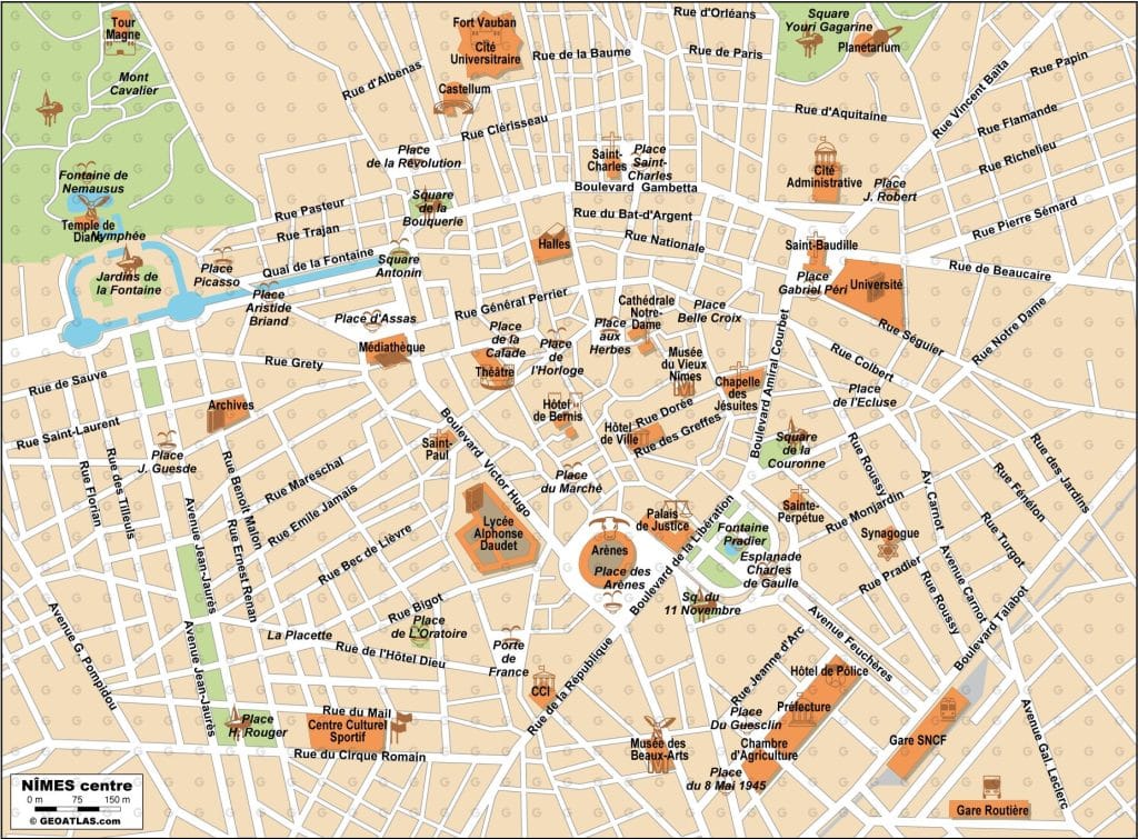 Investissement locatif à Nîmes : quels quartiers et quels biens privilégier ? Carte des principaux quartiers à étudier pour investir à Nîmes