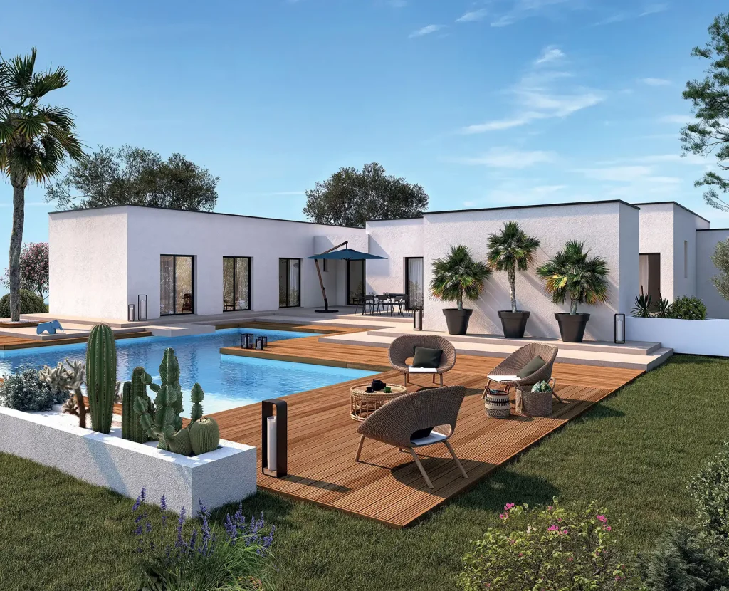Maisons ou appartements : que recherche-t-on et que construit-on dans le Gard ? maisons individuelles dans le Gard