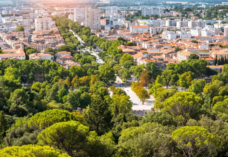 Vue de Nîmes et de ses quartiers pour un investissement immobilier